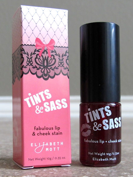 Elizabeth Mott Tints & Sass Fabulous Lip and Cheek Stain, Full size 0.35 oz, $22.99 value 