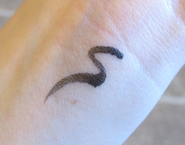 Make Up For Ever Aqua Liner Swatch in #15-Iridescent Anthracite
