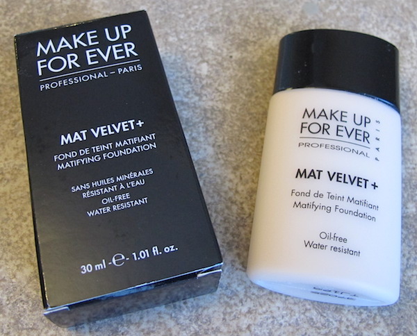 Make Up For Ever Mat Velvet + Matifying Foundation